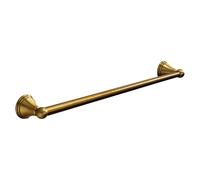 Gedy Romance Toallero Barra Baño Pared 60cm Acero INOX Acabado Bronce Barra Ajustable Estilo Vintage Romántico, Tornillos Incluidos