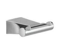 Gedy Tonale Percha Doble Baño Pared Acero Inox Gancho Doble Cromo