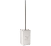 Gedy Vivienne Escobillero baño, Cerámica, Blanco, 9 x 9 x 47