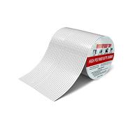 GEFONG Caucho de Butilo Resistente al Agua Cinta de Papel de Aluminio Largo 10m Ancho 15cm Cinta de Reparación para Conductos Techo Canal Interior y Exterior 1 Rollo