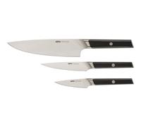 Gefu ACURO Set de Cuchillos de 3 piezas, Chef, Utilidad y Pelar
