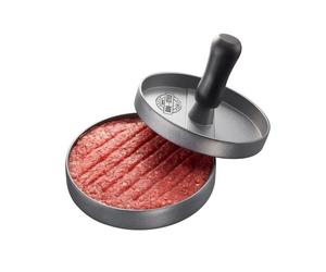 Gefu bbq prensador para hamburguesas negro, gris aluminio, plástico