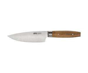Gefu ENNO Cuchillo de Cocina 15 cm con Mango de Madera de Nogal مصر's silver/brown variant colors implied but following source: Silver / Brown, handle material is key. Actually, following rule 17: Gef