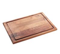 Gefu enno tabla de cocina para cortar rectangular madera nuez, madera
