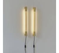 Gejst Aplique de pared Radent short 70 cm Latón