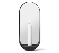 Gejst Espejo / Candelabro ovalado Glim 12x28 cm negro