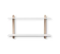 Gejst Estantería Nivo F large Roble claro-blanco