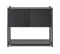 Gejst Librería Sceene bookcase C Roble teñido negro
