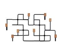 Gejst Perchero Underground negro-roble