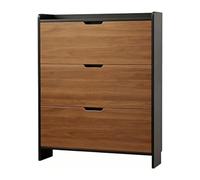 GEK208130 Moderno Zapatero con Cubo basculante Delgado, Mueble de Almacenamiento for Pasillo y Entrada Organizador(Grande)