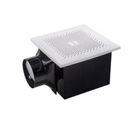 GEK208130 Ventilador Extractor de techo, silencioso, potente, for techo, baño, oficina, ventilador extractor de inodoro Cuarto de baño(26 * 26cm)