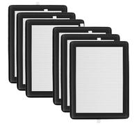 Gekufa Paquete de 6 filtros para filtro Arete de 10 L y 12 L compatibles con MeacoDry Arete One & Two deshumidificador purificador de aire 2 en 1 (no para deshumidificador de baja energía de 12 L)