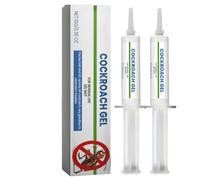 Gel Para Eliminar Cucaracha,Cebo Para Cucaracha,Elimina Cucarachas Rápidamente,Super Gel Jeringuilla Cucarachas,Paras Uso Doméstico 2PC
