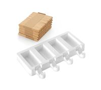 GEL05M MINI CHIC Molde para hacer helados, color blanco