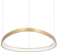 Suspensión Modern Gemini Metal Latón Led 48W 3000K Luz Caliente