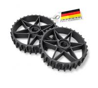 GEMMER Juego de 2 ruedas motrices compatibles con Gardena R38Li R40Li R50Li R70Li R80Li Husqvarna Automower 105/305 / 308 ¡Más agarre!
