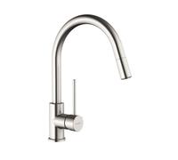 GENEBRE FRV61207 44 TAU Grifo Monomando Fregadero Caño Extraíble Acab Inox - ref: FRV61207 44