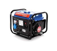 Generador de corriente de 1200 W, 2 CV, 230 V, 12 V, silencioso, generador de corriente de gasolina, 1 fase para jardín, garaje, camping Kraft&Dele KD109