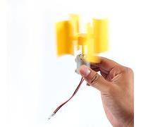 Generador de electricidad, motor peque?o, turbinas de viento verticales, palas, generador de electricidad brisa, kit de bricolaje, 100~6000 RPM