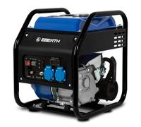 Generador de energía inversor EBERTH de 3200 vatios, silencioso, con motor de gasolina de 7 CV, de 4 tiempos. Generador eléctrico con 2 tomas de 230V y 2 puertos USB