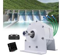 Generador de imán permanente de 12000 W con rectificador para turbinas eólicas verticales y horizontales, kit completo de 48 V para soluciones de energía renovable