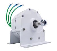Generador De Imanes Permanentes De 12000 W Y Bajas Rpm, Alternadores De Ca De Imanes Permanentes Trifásicos De 12 V-220 V Sin Engranajes Con Base Para Turbina Eólica E Hidráulica. 12v