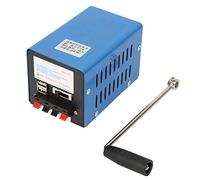 generador de manivela portátil, miniatura de 2000 RPM, carga manual de alta potencia de 20 W 3-15 V, dinamotor de emergencia USB para cortes, caza, camping