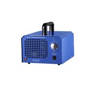 Generador de Ozono 3500-7000mg/h con Placa de Cerámica y Temporizador. Máquina Purificadora de Aire y Eliminación de Malos Olores (CER AZUL)