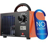 Generador de ozono de 60.000 mg/h, purificador de aire, con temporizador y pantalla LCD, portátil. Incluye: salida de ozono de 60.000 mg/h, monitorización en tiempo real mediante pantalla LCD, tempori