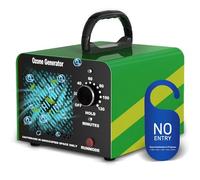 Generador de ozono O3 65000 mg/h, generador de ozono para coche, dispositivo de ozono industrial con temporizador de 120 min, ozonizador O3 hasta 300 ㎡, generador de ozono para garajes, mascotas