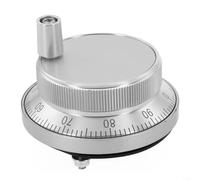 Generador de pulso manual CNC Handwheel 60mm Metal Knob Encoder para máquina CNC Torno Mill Router Sistema electrónico MPG 5V