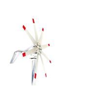 Generador de turbina eólica, Turbina eólica de 3000W, 12V, 24V, 48V, con 8 aspas, pequeña turbina eólica for uso doméstico, RV, yate, bajo ruido, alta enerador de energía eólica(24V)
