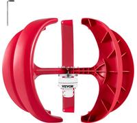 Generador de turbina eólica VEVOR de 100 W, generador eólico vertical, controlador integrado, turbina eólica con regulador de carga de 5 aspas, generador eólico para complementar la energía eléctrica