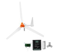 Generador de turbina eólica VEVOR de 500W, kit de turbina eólica de 12V, generador eólico de 3 aspas con controlador MPPT, dirección del viento ajustable y velocidad de viento de arranque de 2,5 m/s,