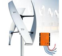 Generador de Viento 16000W 20000W 12V 24V 48V 220V Kit de turbina de Negocios con regulador de Viento de 3 Hojas para Carga doméstica Marina(20000W,48V)