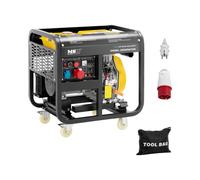 Generador diésel - 2830 / 8500 W - 30 L - 230/400 V - móvil - AVR - Euro 5 | MSW