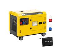 Generador diésel - 7220 / 8500 W - 30 L - 230/400 V - portátil - AVR - Euro 5 | MSW
