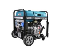 Generador diésel inverter KS 6100iDE ATSR Könner & Söhnen, 5.5 kW, pantalla LED, arranque eléctrico, ATS, depósito 18L