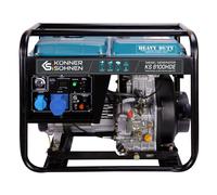 Generador diésel "Könner & Söhnen" KS 8100HDE (EURO V)