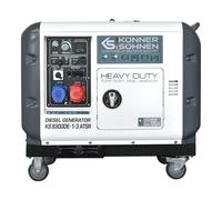 Generador diésel "Könner & Söhnen" KS 9300DE-1/3 ATSR (EURO V)