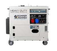 Generador Diesel KS9200HDES-1/3ATSR De Emergencia 400V 7.5kW