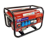 Generador eléctrico de gasolina Trifásico y Monofásico, 3000W max. 2500W nominal