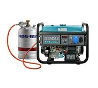 Generador híbrido de gasolina y gas "Könner & Söhnen" KS 10000E G