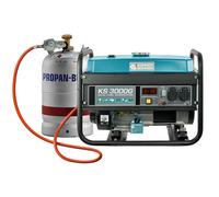 Generador híbrido de gasolina y gas "Könner & Söhnen" KS 3000G