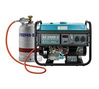 Generador híbrido de gasolina y gas "Könner & Söhnen" KS 5000E G