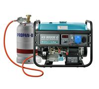 Generador híbrido de gasolina y gas "Könner & Söhnen" KS 9000E G