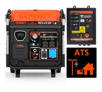 Generador inverter creta ats - 7500w de potencia máxima y arranque automático contra cortes de luz