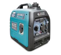 Generador inverter KS 2100i S de Könner & Söhnen Generador de energía de gasolina 2000 W, enchufe Schuko de 230 V, 2 puertos USB, indicador LED, modo ECO, bobinas de cobre, EURO V