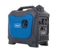 Generador inverter silencioso 2000W 4 tiempos gasolina USB Scheppach sg2500i