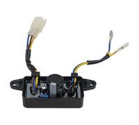 Generador monofásico, regulador de voltaje Avr, rectificador para modelos de 2 kW a 3 kw, arranque eléctrico, material negro que ofrece un control preciso de voltaje para energía ininterrumpida en